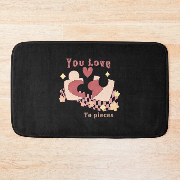 Item preview, You Love to Pieces Retro Valentine designed and sold by oayuwhvzakk33.