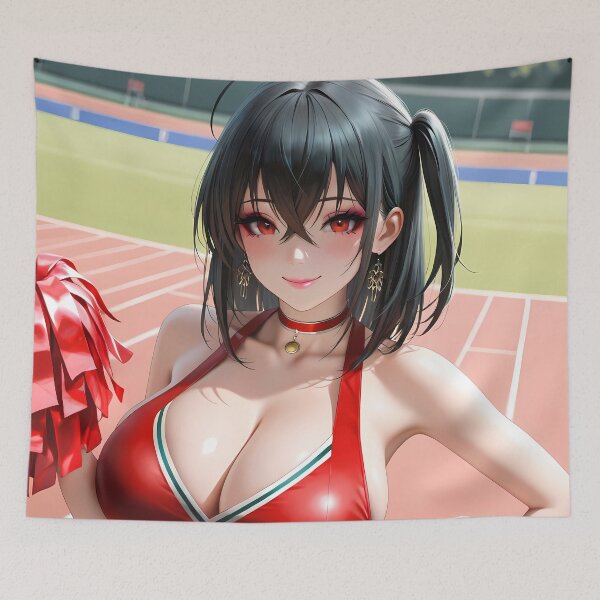 Item preview, Taihou Red Cheer Spirit Azur Lane Anime Girl Festival Energy designed and sold by Tokyonomad.