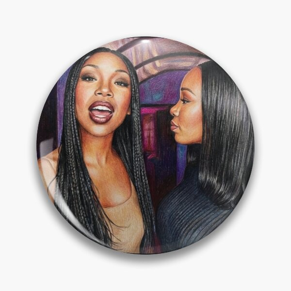 Artikelvorschau, Brandy und Monica Illustration entworfen und verkauft von GingerLabz.