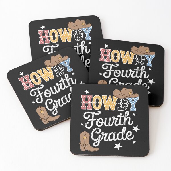 Item preview, Howdy Fourth Grade Back To School Western Teacher Student designed and sold by Moxizz.