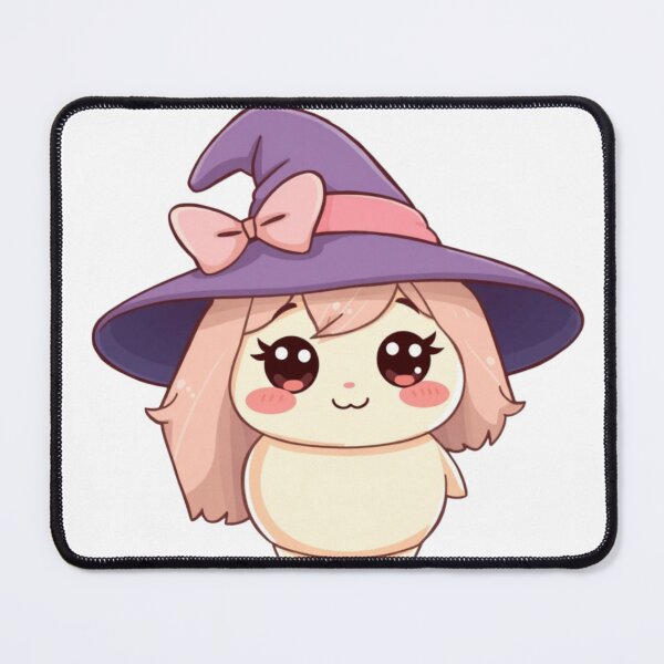 Item preview, ?‍♀️ Cute Kawaii Witch Ghost Illustration – Chibi Pastel Witch PNG Art designed and sold by CozyPops.