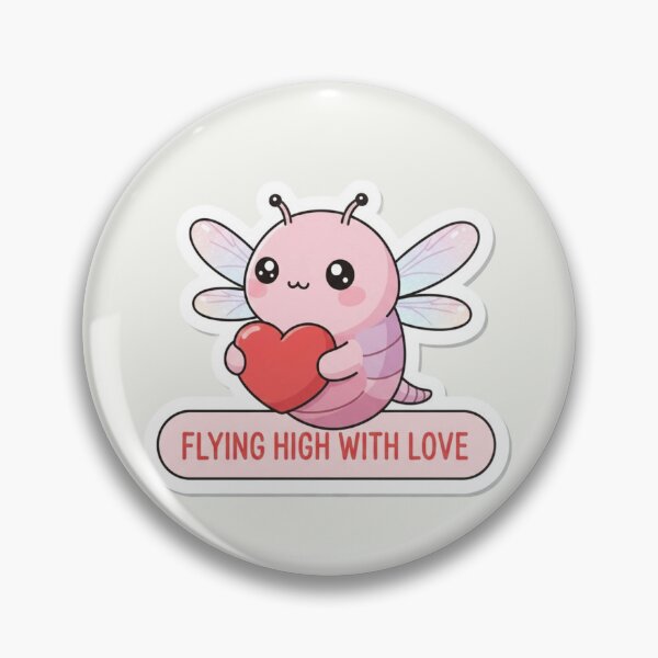 Item preview, Kawaii Pink Wasp Bee-Mine Forever Valentine Minimalist Sticker designed and sold by arup7980.