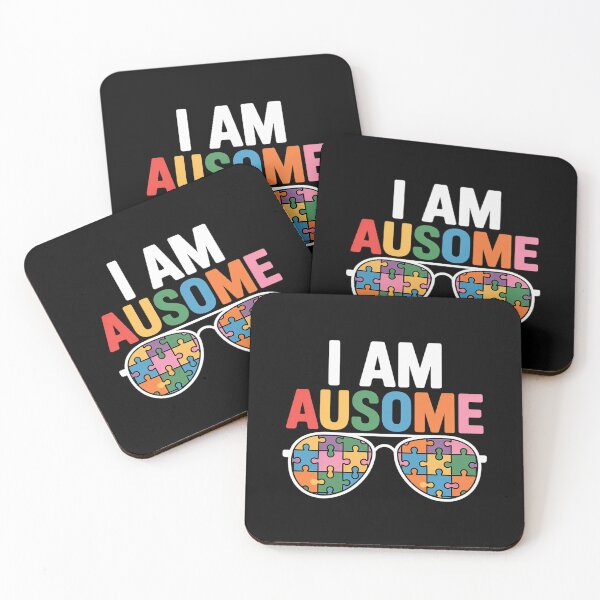 Item preview, I Am Ausome Autistic Autism Awareness Puzzle Sunglasses Kids designed and sold by Moxizz.