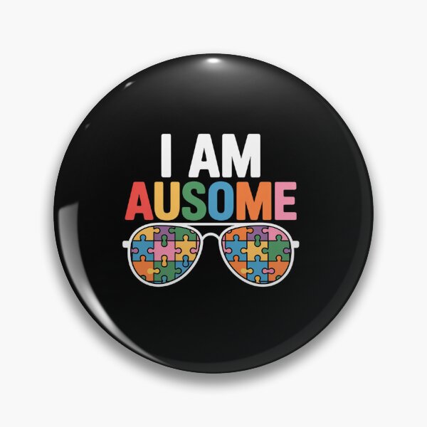 Item preview, I Am Ausome Autistic Autism Awareness Puzzle Sunglasses Kids designed and sold by Moxizz.