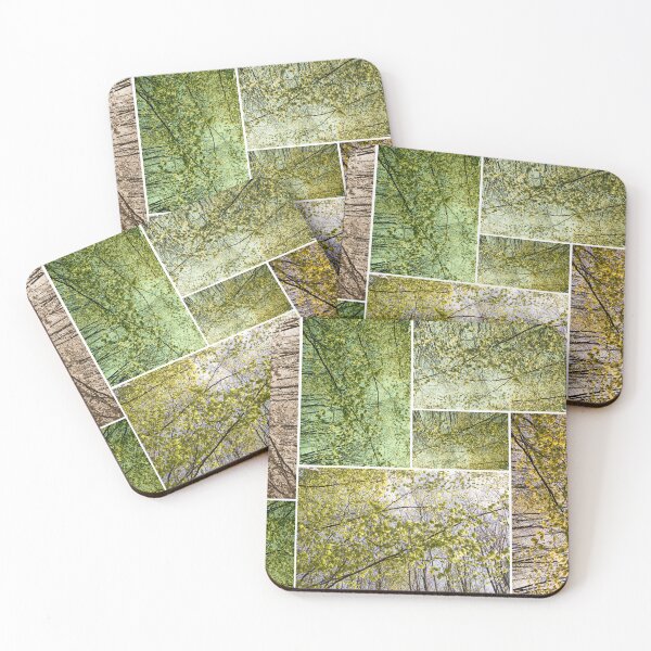 Item preview, Spring awakening forest – Aesthetic nature collage designed and sold by Mauswohn.