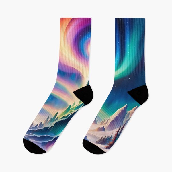 Item preview, Celestial Gateway to the Aurora Peaks designed and sold by WiiGeeVision.