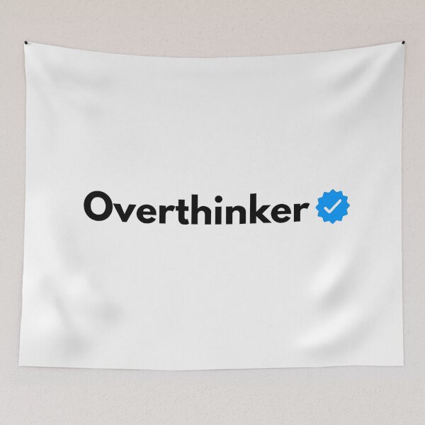 Item preview, Verified Overthinker designed and sold by catchy-words.