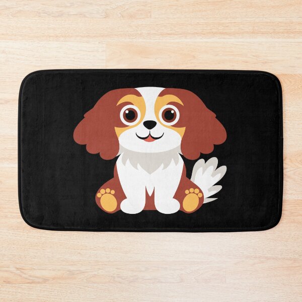 Item preview, Cavalier King Charles Spaniel Cute Blenheim Puppy Dog designed and sold by AntiqueImages.