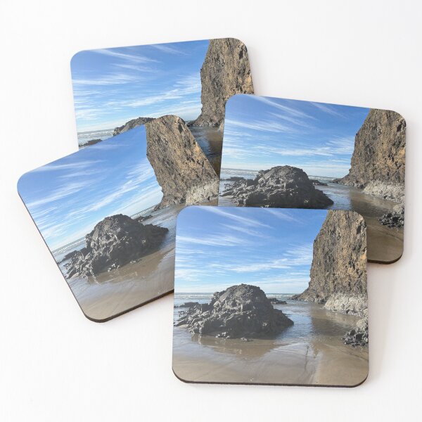 Item preview, Rock formations Oceanside, Oregon  designed and sold by rainbk22.