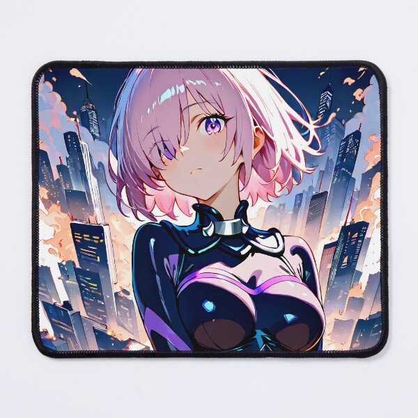 Item preview, Mash Kyrielight Heroic Shielder Awakening In Explosive Cityscape designed and sold by Tokyonomad.