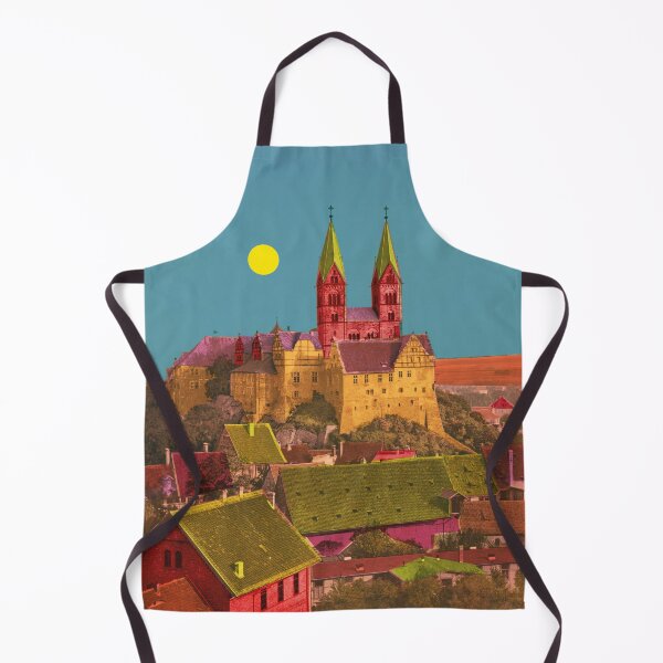 Item preview, Quedlinburg Castle Hill – Aesthetic Vintage Architecture designed and sold by Mauswohn.