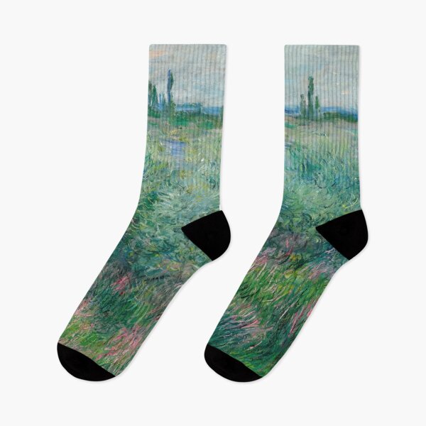Item preview, Berges De La Seine Pres De Vetheuil by Claude Monet: Impressionist River Poster designed and sold by artofuniverse.