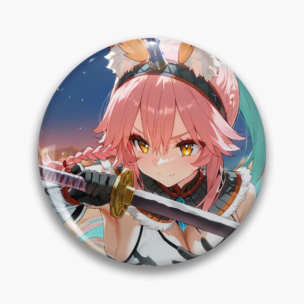 Item preview, Caster Tamamo No Mae Musical Night Fox Spirit Under Moonlight designed and sold by Tokyonomad.