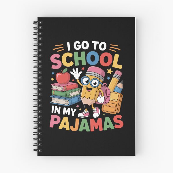 Item preview, I Go To School In My Pajamas - Online Virtual Home Schooling designed and sold by Moxizz.