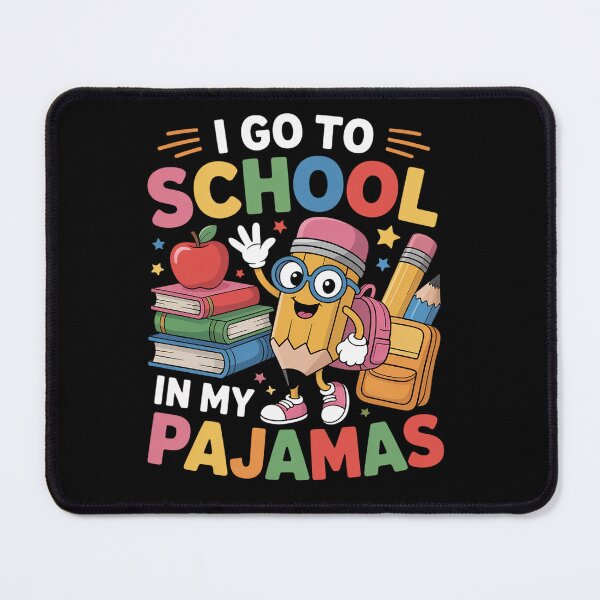 Item preview, I Go To School In My Pajamas - Online Virtual Home Schooling designed and sold by Moxizz.