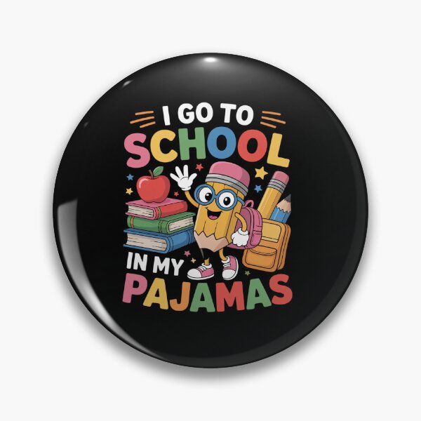 Item preview, I Go To School In My Pajamas - Online Virtual Home Schooling designed and sold by Moxizz.