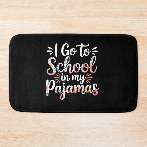 Item preview, I Go To School In My Pajamas Home Online Virtual Floral designed and sold by Moxizz.