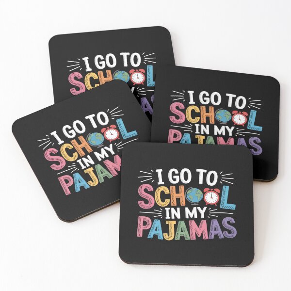Item preview, I Go to School in My Pajamas Home School and Online designed and sold by Moxizz.