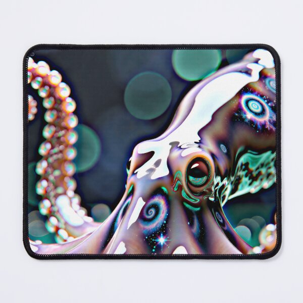 Item preview, Iridescent Galactic Spiral Glass Octopus designed and sold by LyquidAbyss.