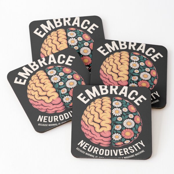 Item preview, Embrace Neurodiversity Floral ADHD Awareness designed and sold by Rackaam.