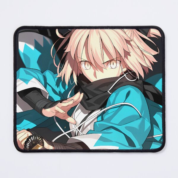 Item preview, Sakura Saber Okita Souji Fate Grand Order Anime Girl Waifu Samurai Action designed and sold by Tokyonomad.