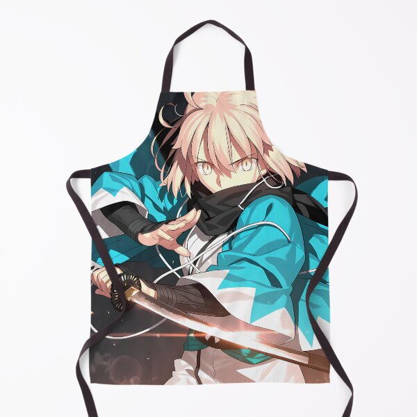 Item preview, Sakura Saber Okita Souji Fate Grand Order Anime Girl Waifu Samurai Action designed and sold by Tokyonomad.