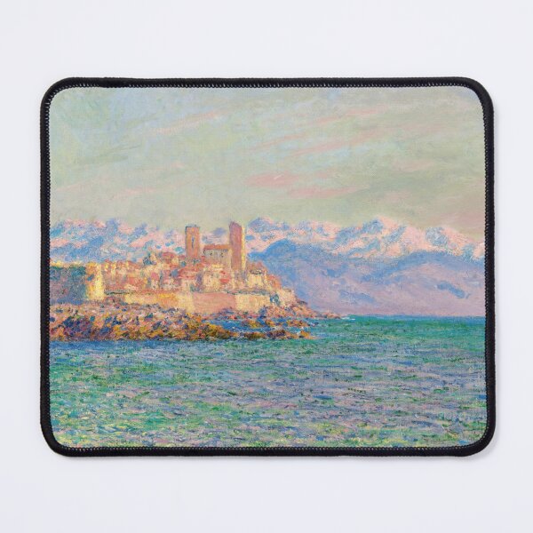 Item preview, Antibes Le Fort by Claude Monet: Coastal Impressionist Fine Art Print designed and sold by artofuniverse.