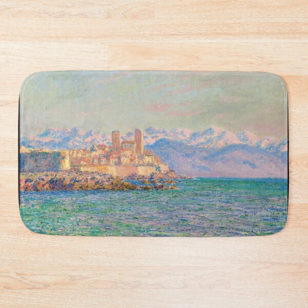 Item preview, Antibes Le Fort by Claude Monet: Coastal Impressionist Fine Art Print designed and sold by artofuniverse.