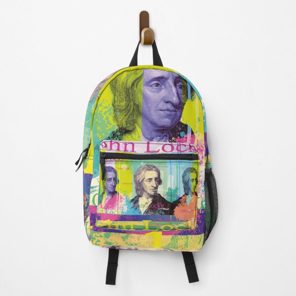 Item preview, John Locke Pop Art – Aesthetic Philosophers Collage designed and sold by Mauswohn.