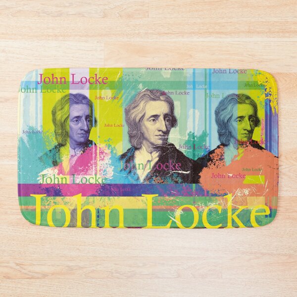Item preview, John Locke Pop Art – Aesthetic Philosophers Collage designed and sold by Mauswohn.
