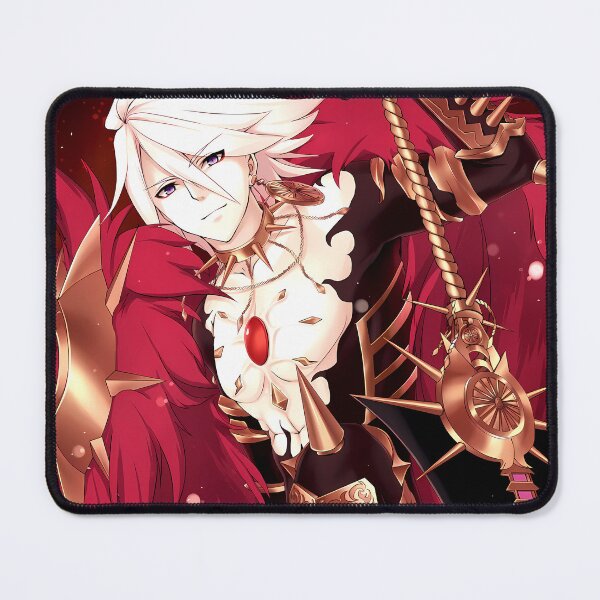 Item preview, Red Karna Fate Grand Order Crimson Gold Lancer Warrior Strong Aura Flame designed and sold by Tokyonomad.
