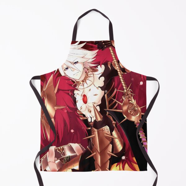 Item preview, Red Karna Fate Grand Order Crimson Gold Lancer Warrior Strong Aura Flame designed and sold by Tokyonomad.