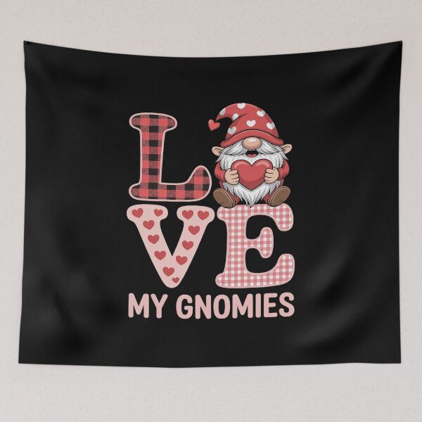 Item preview, I Love My Gnomies Gnome Teacher Valentine 100th Day School Men Women designed and sold by Moxizz.