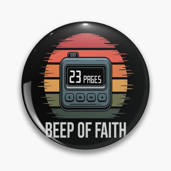 Item preview, Resident Beep Of Faith Pager Residency designed and sold by TheRetroStyle.