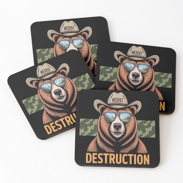 Item preview, Resist Destruction Guardians Of Nature designed and sold by TheRetroStyle.