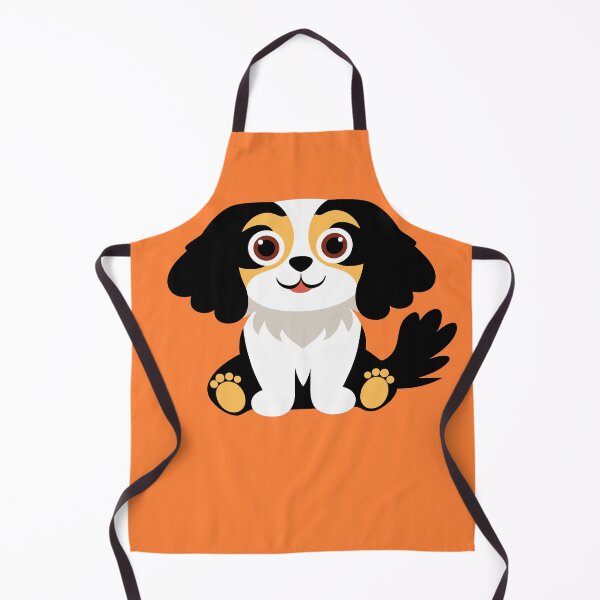 Item preview, Tricolor Cavalier King Charles Spaniel designed and sold by AntiqueImages.