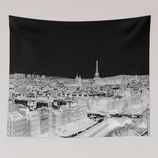 Item preview, Paris Eiffel Tower at Night – Aesthetic Inverted City View designed and sold by Mauswohn.