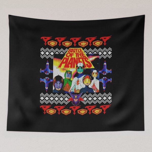 Item preview, Battle Of The Planets Ugly Sweater Gatchaman  designed and sold by jacanet.