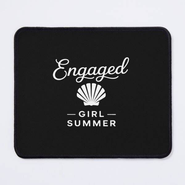 Item preview, Engaged Girl Summer Fiancee Engagement Minimal Aesthetic designed and sold by Rackaam.