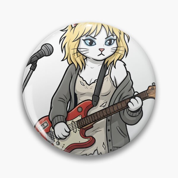 Item preview, Miss World Cat - 90s Alternative Rock Parody The Queen of Grunge designed and sold by Coldink.
