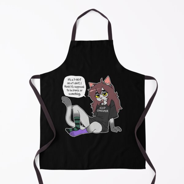 Item preview, It's A Think It's Supposed To Be Ironic Or Something Slop Consumer Femcelpaw Exists On Your Shirt designed and sold by sharitagrfin26.