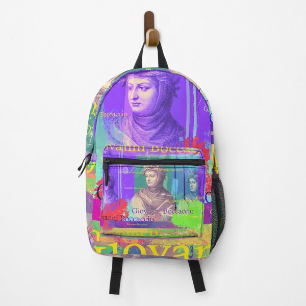 Item preview, Giovanni Boccaccio Pop Art – Aesthetic Literature Collage designed and sold by Mauswohn.