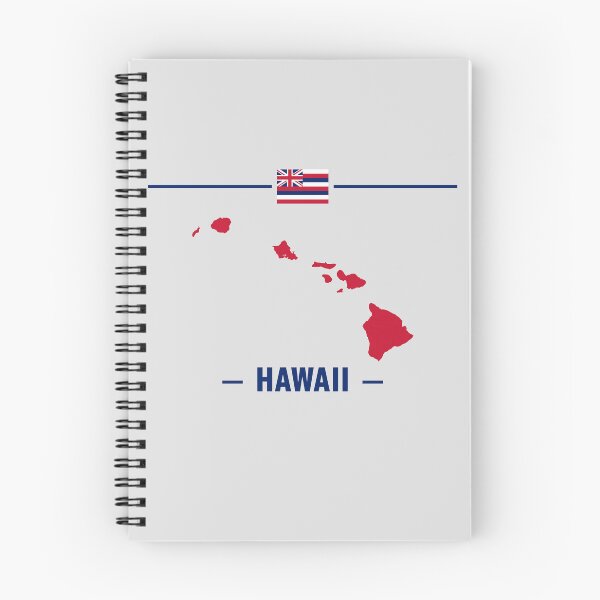 Item preview, Hawaii State Map & Flag - Aloha Spirit Paradise designed and sold by mashmosh.