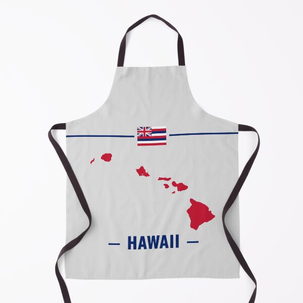 Item preview, Hawaii State Map & Flag - Aloha Spirit Paradise designed and sold by mashmosh.