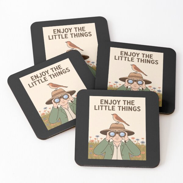 Item preview, Enjoy The Little Things Nature Hiking Birdwatching Premium designed and sold by Rackaam.