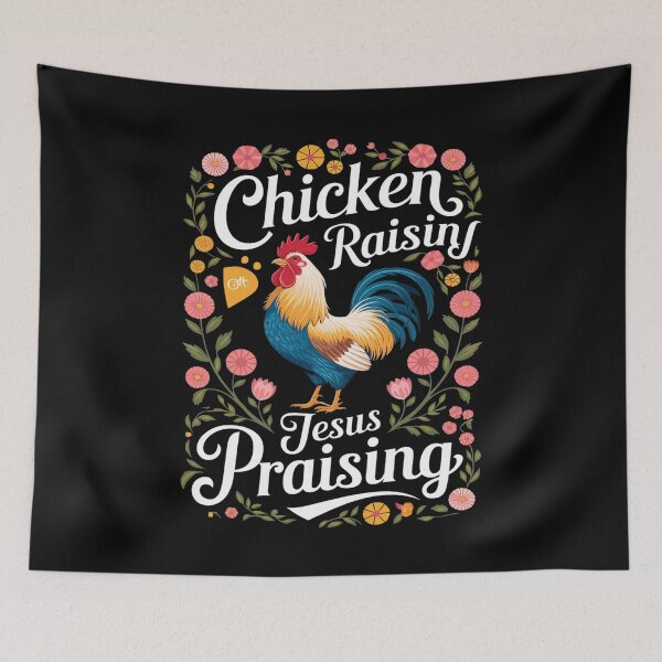 Item preview,  Chicken Raising & Jesus Praising Religious Christians 1  designed and sold by MarryIsMonth.