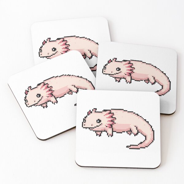 Item preview, Pixel Art Axolotl - Retro Gamer Amphibian designed and sold by Petzzz.