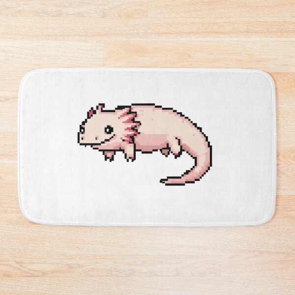 Item preview, Pixel Art Axolotl - Retro Gamer Amphibian designed and sold by Petzzz.