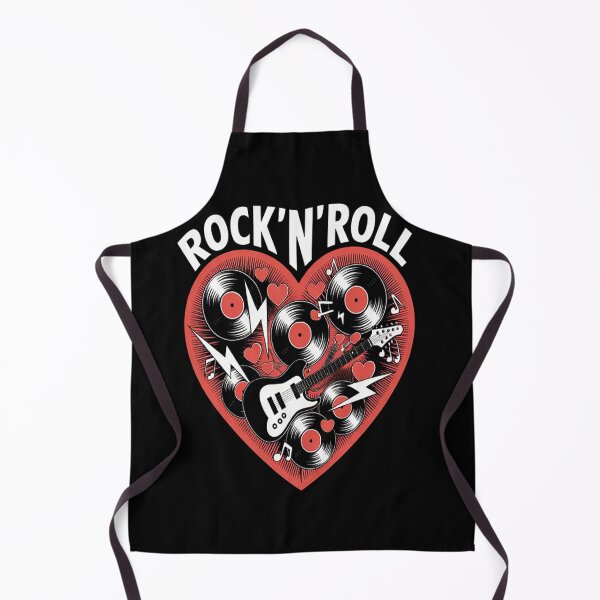 Item preview, Rock N Roll Music Heart Valentine designed and sold by TheRetroStyle.