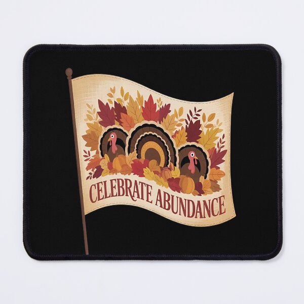 Item preview, Celebrate Abundance Embrace The Harvest Season Thanksgiving Spirit designed and sold by NicolaMail.
